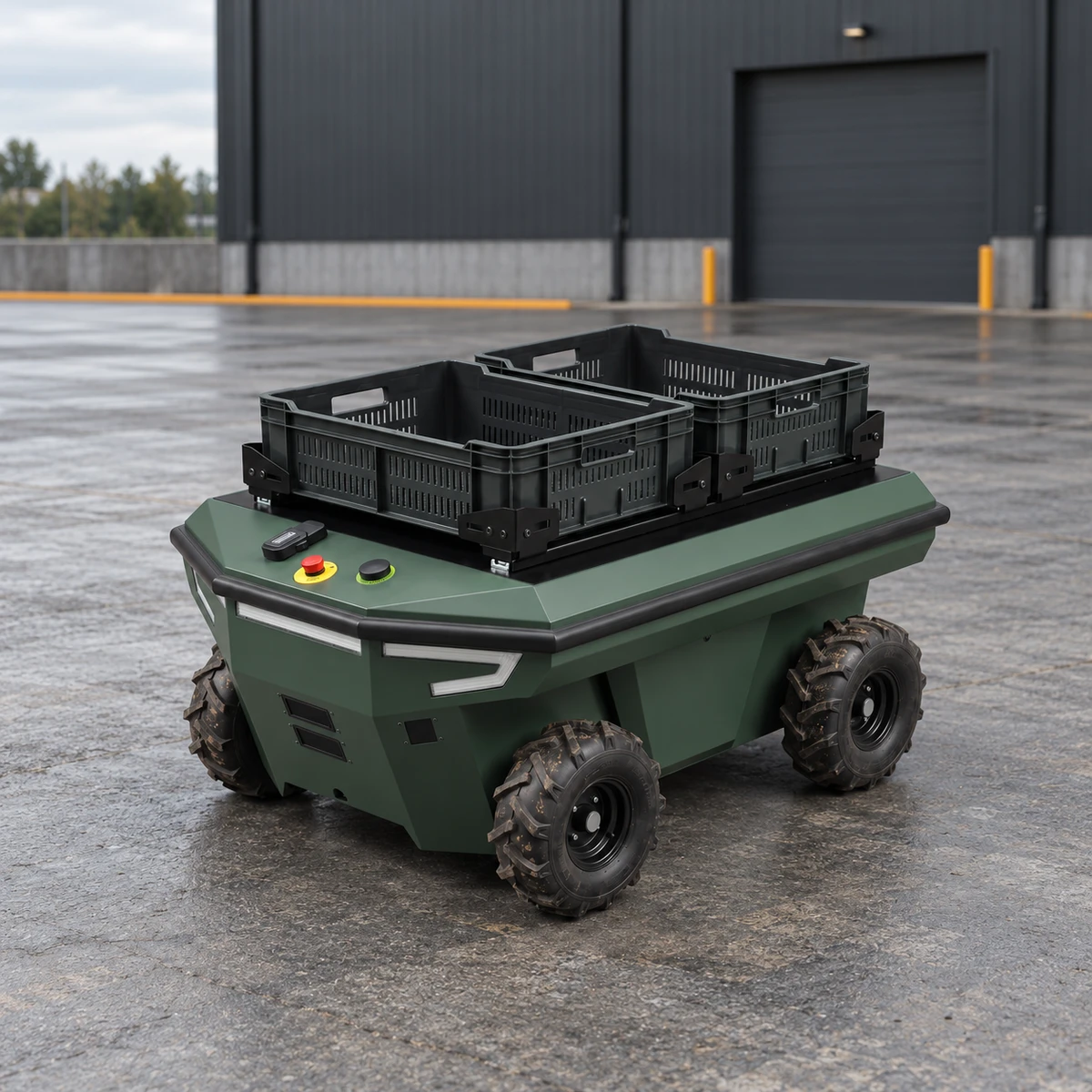 XtaskR autonomous outdoor work rover